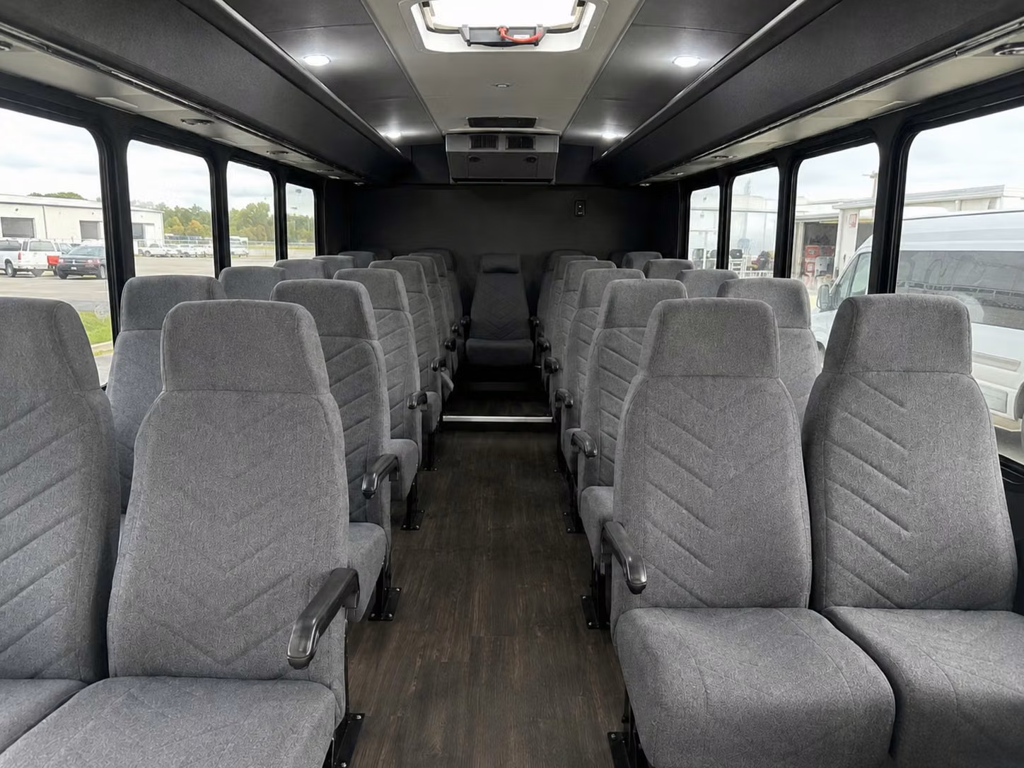 20 passenger minibus inside