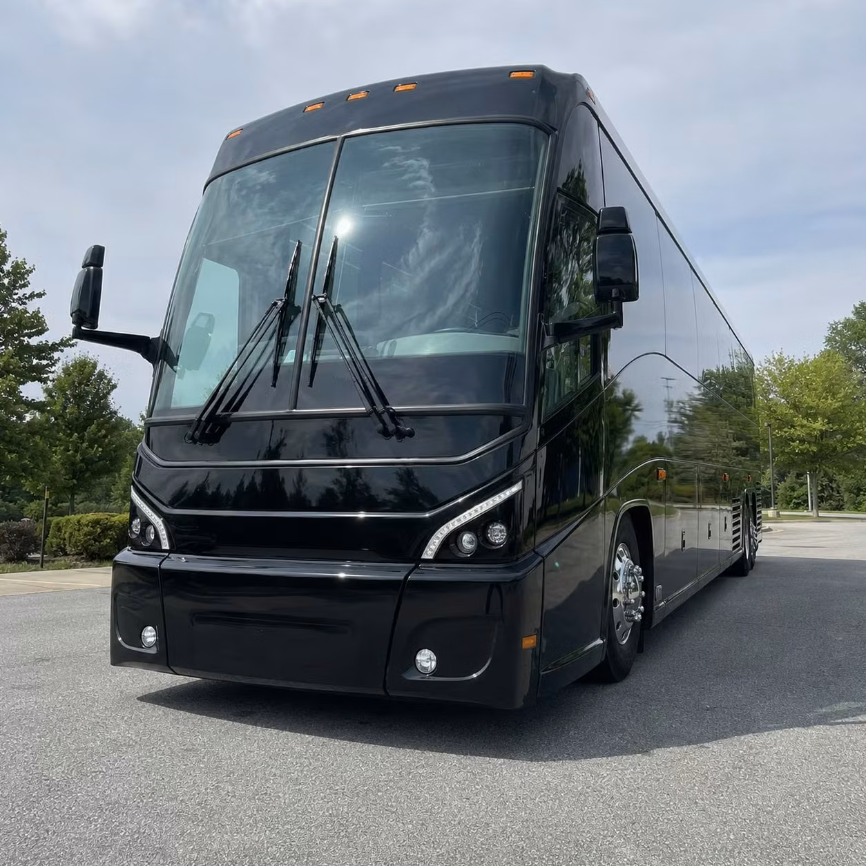 56 passenger charter bus