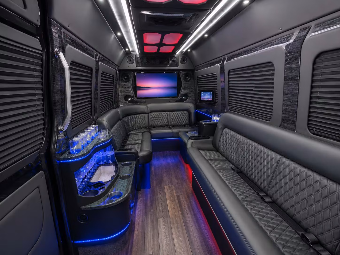 sprinter limousine inside