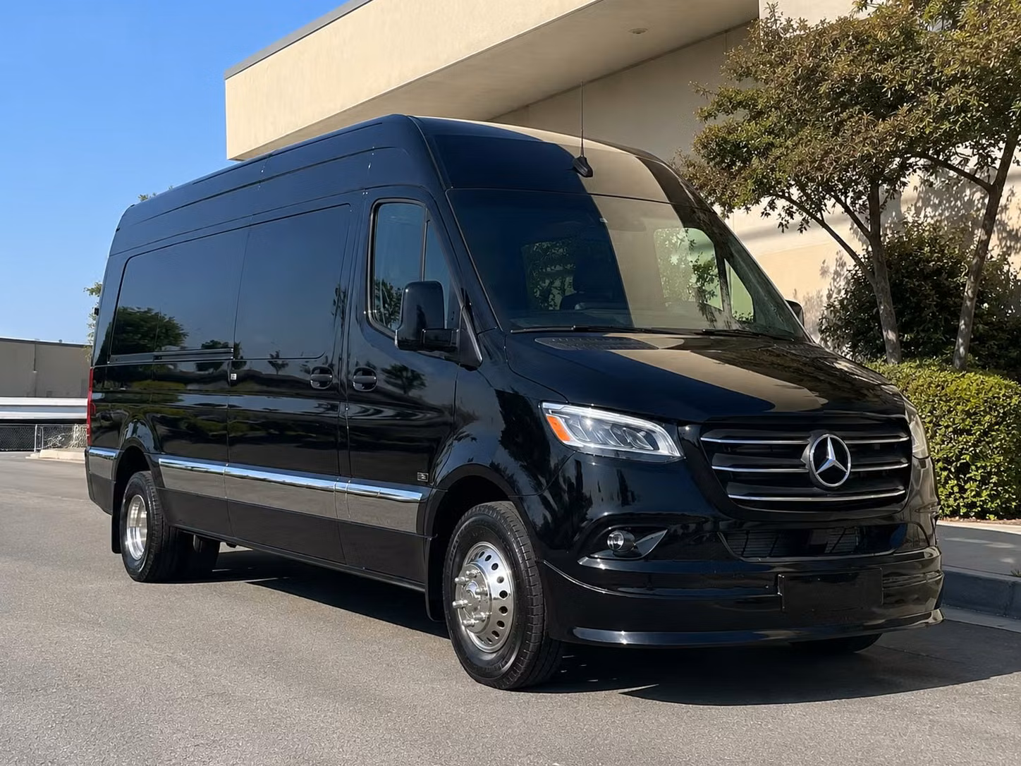 sprinter van with driver